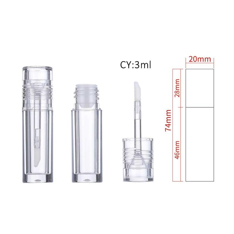Transparent Lip Gloss Tube – Minimalist 