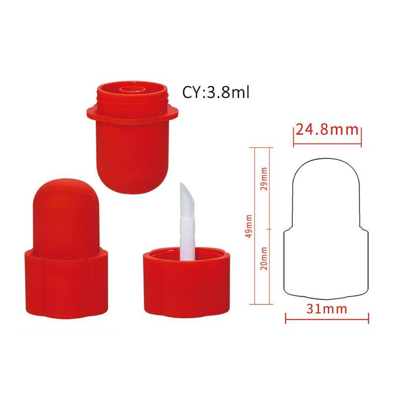 Capsule-Shaped Lip Gloss Container – Mat