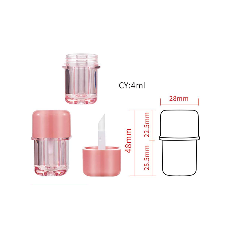 Mini Cube Lip Gloss Tube