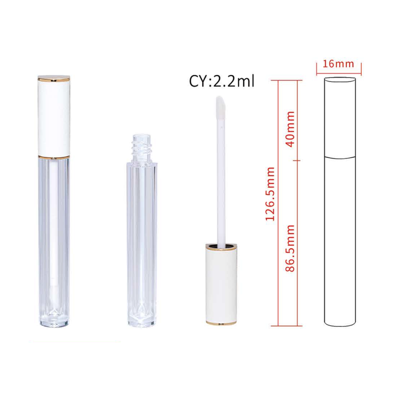 Slim Round Lip Gloss Tube