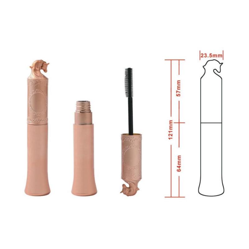 Vintage Horse Head Mascara Tube with Dec