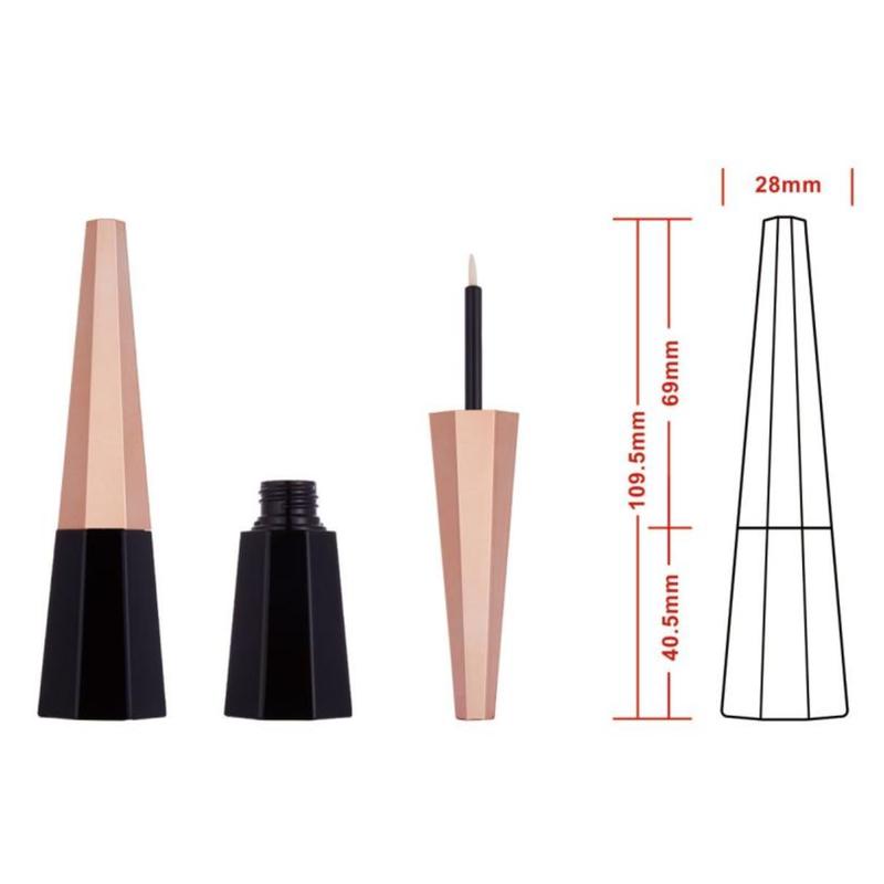 Geometric Eyeliner Tube with Angular Cap