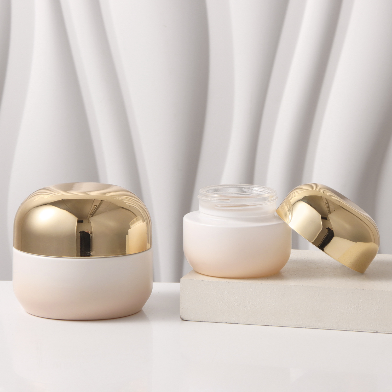 Hanfei Series Glass Cream Jar – 20g / 50