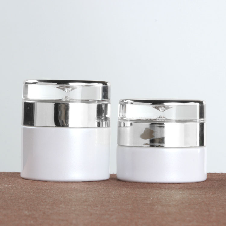 Pure Series Glass Cream Jar – 30g / 50g 