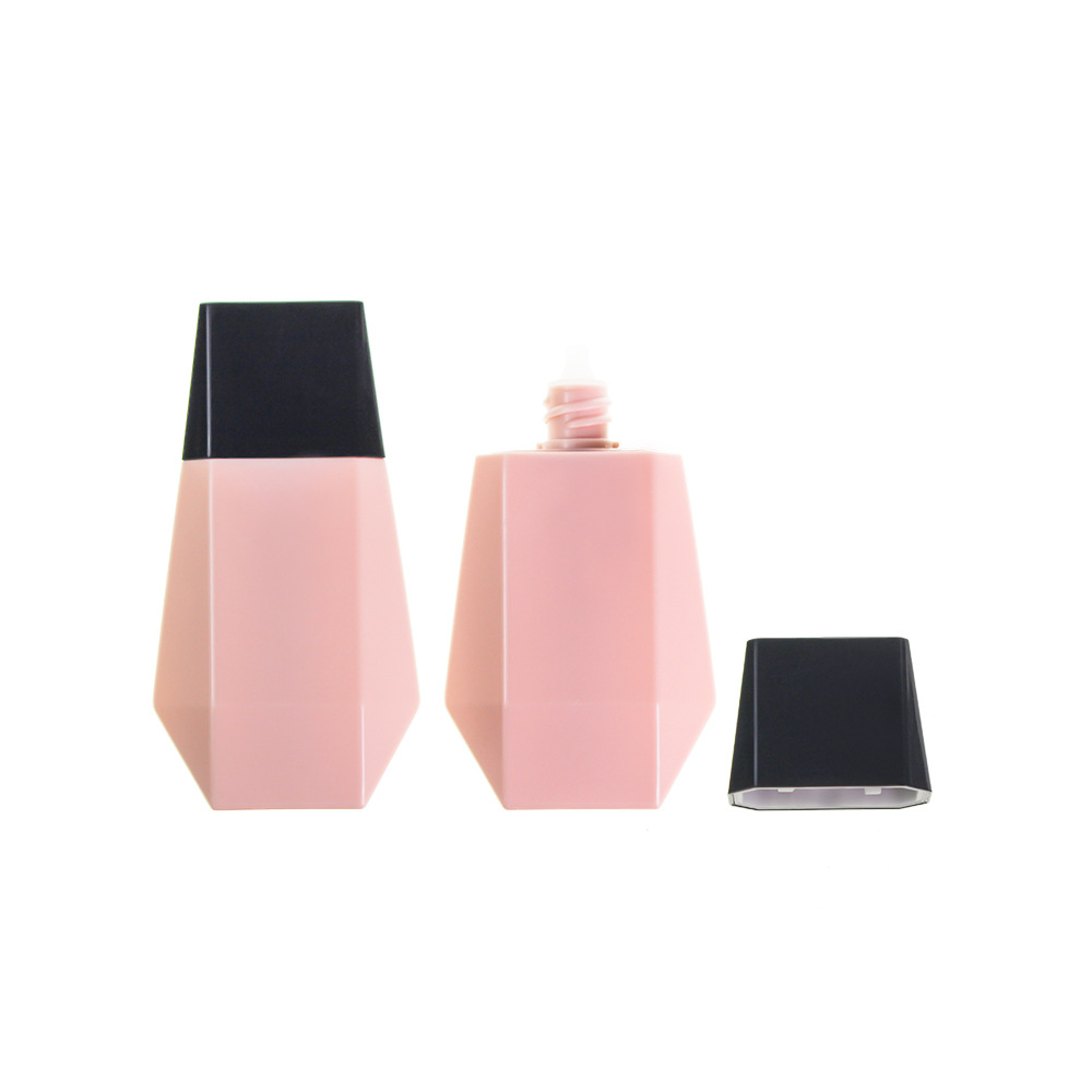 30ml Geometric Plastic Foundation Bottle
