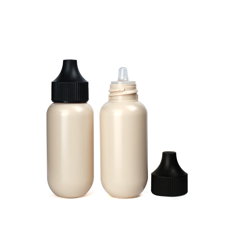 Product DescriptionThis 30ml small round bottle features a squeezable body and soft press dispensing tip, ideal for skincare products such as essence, liquid fo...