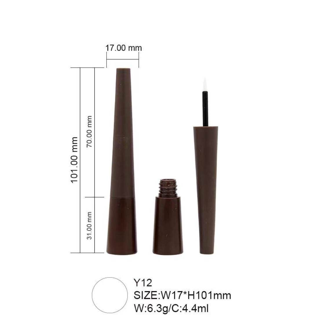 Liquid Eyeliner Packaging – Slim Tapered