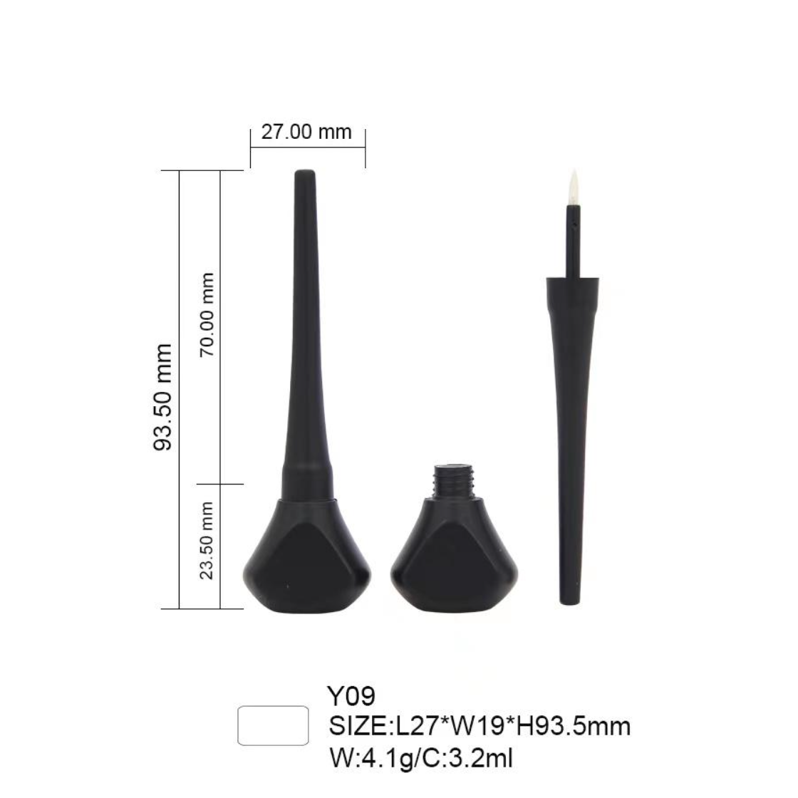 Triangle Base Liquid Eyeliner Tube – 3.2