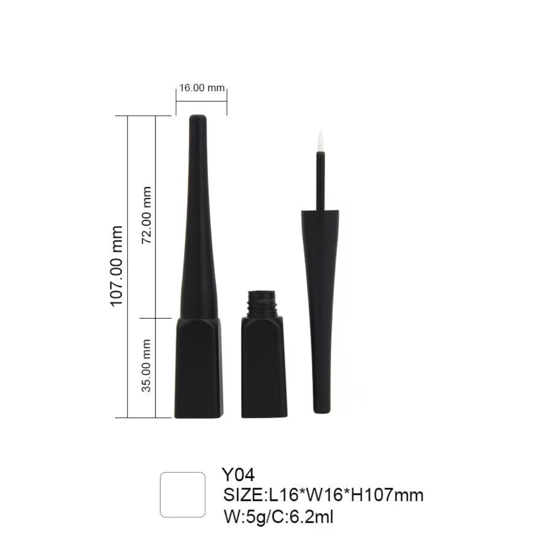 Liquid Eyeliner Tube – 6.2ml